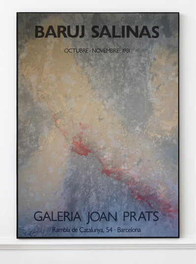 Baruj Salinas  - Original Artist Poster 1981