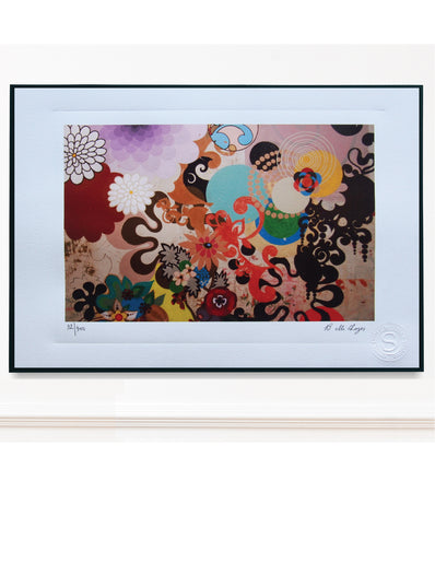 Beatriz Milhazes - Hand Pressed Print