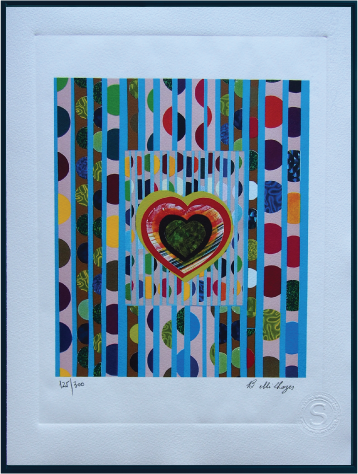 Beatriz Milhazes - Hand Pressed Print