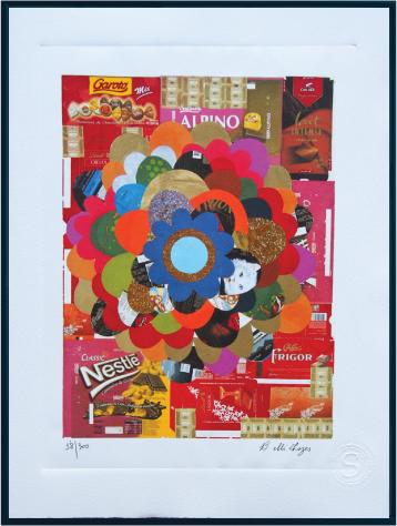 Beatriz Milhazes - Hand Pressed Print