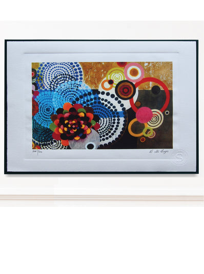 Beatriz Milhazes - Hand Pressed Print