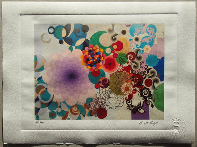 Beatriz Milhazes - Hand Pressed Print