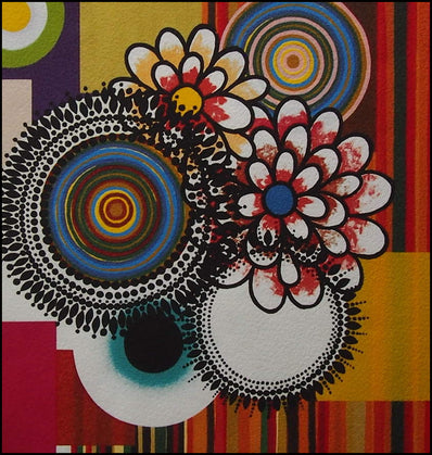 Beatriz Milhazes - Hand Pressed Print