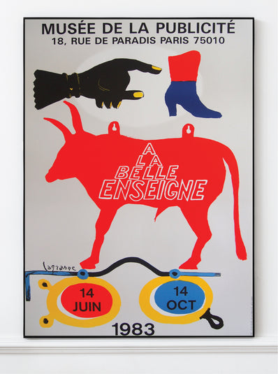 ORIGINAL EXHIBITION POSTER 1983