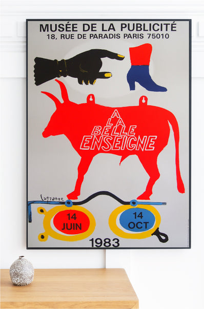 ORIGINAL EXHIBITION POSTER 1983