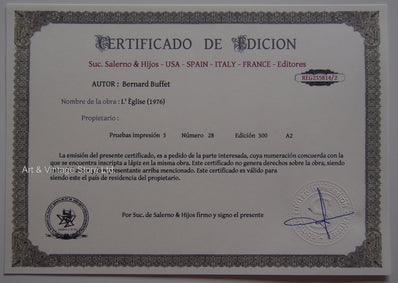 Bernard Buffet - Fine Art Print