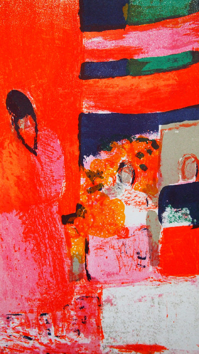 Bernard Cathelin Vintage Print - Original Lithograph 1964