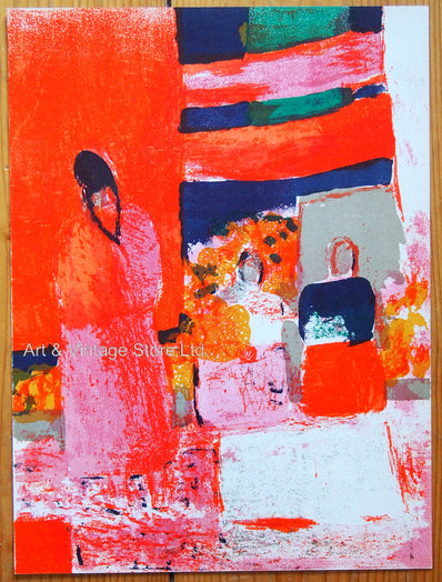Bernard Cathelin Vintage Print - Original Lithograph 1964