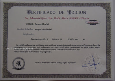 Bernard Buffet - Fine Art Print