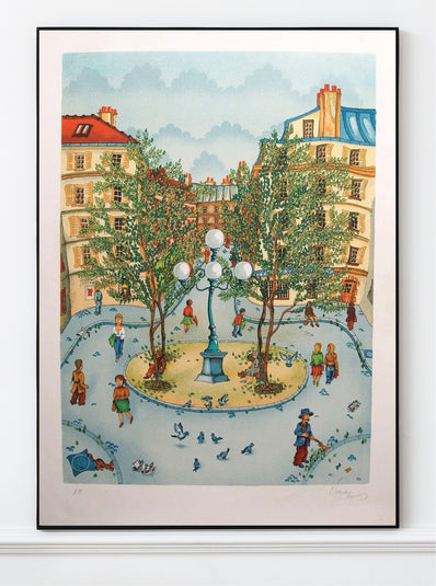 Bernard Vercruyce - Hand Signed Lithograph