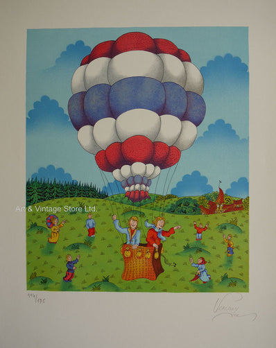 Bernard Vercruyce - Hand Signed Lithograph