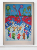 Bernard Vercruyce - Hand Signed Lithograph