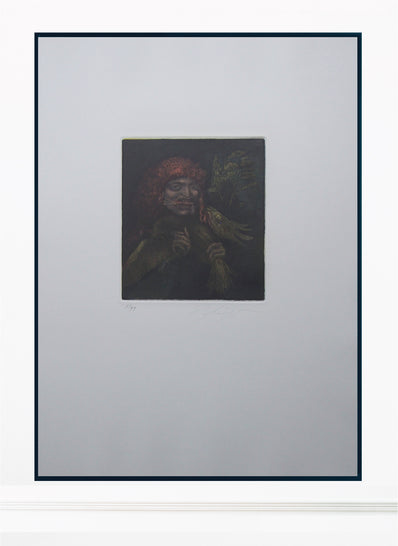 Ernst Fuchs - Original Limited Edition Etching & Aquatint 1975