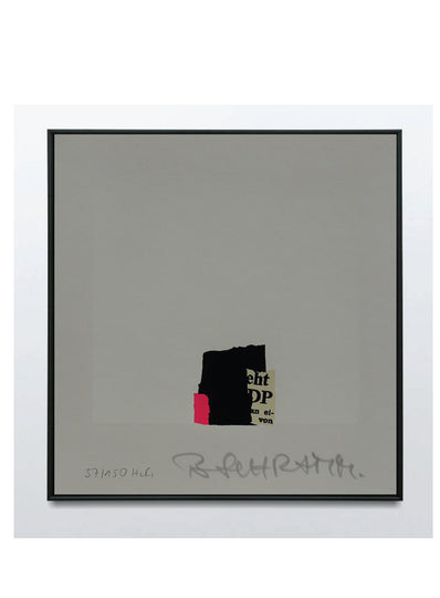 Bodo Schramm - Hand Signed Lithograph 1983