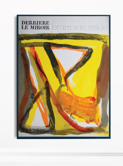 Bram Van Velde Print - Original Lithograph 1975