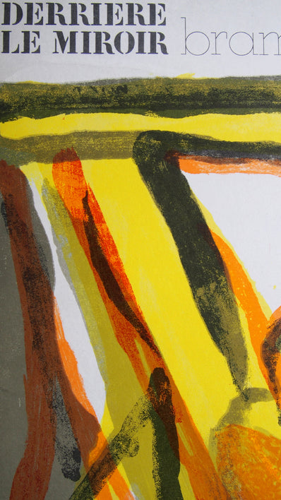 Bram Van Velde Print - Original Lithograph 1975