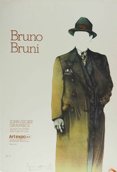 Bruno Bruni Original Artist Poster 1981