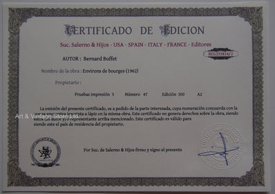 Bernard Buffet - Fine Art Print