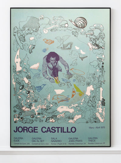 Jorge Castillo – Original Artist Poster 1978