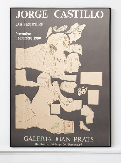 Jorge Castillo – Original Artist Poster 1980