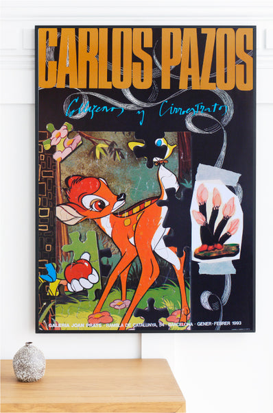 Carlos Pazos – Original Artist Poster 1993