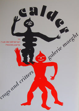 Alexander Calder - Original Artist Poster 1975