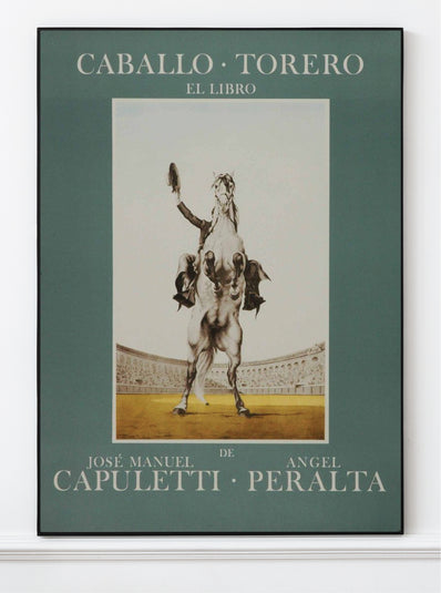 Caballo Torero El Libro - Original Exhibition Poster 1974