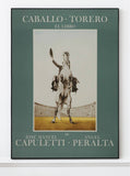 Caballo Torero El Libro - Original Exhibition Poster 1974