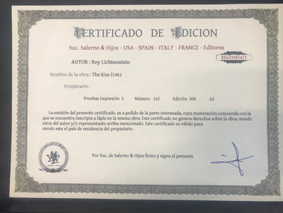 Roy Lichtenstein - Fine Art Print