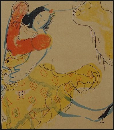 Marc Chagall Vintage Print - Original Lithograph 1959