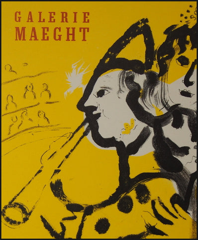 Marc Chagall Vintage Print - Original Lithograph 1959
