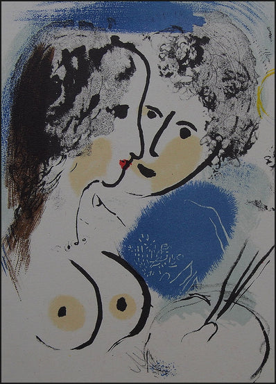 Marc Chagall Vintage Print - Original Lithograph 1959