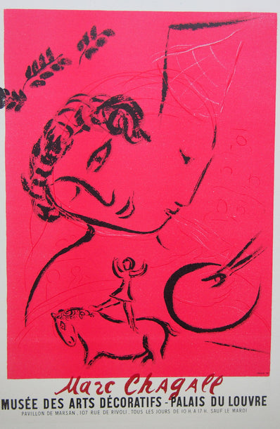 Marc Chagall Vintage Print - Original Lithograph 1959