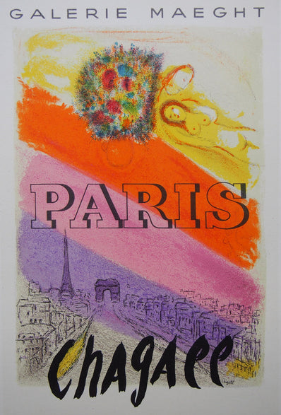 Marc Chagall Vintage Print - Original Lithograph 1959