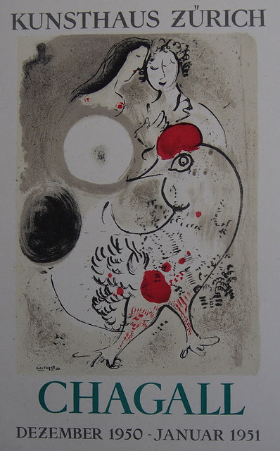 Marc Chagall Vintage Print - Original Lithograph 1959