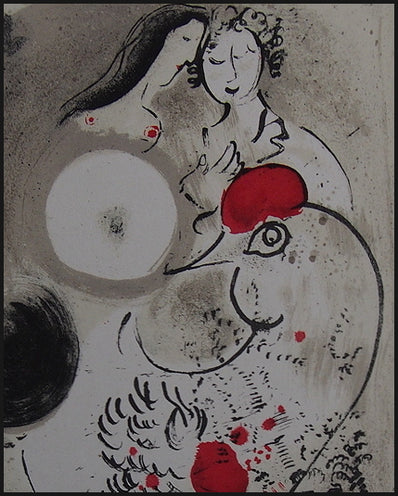 Marc Chagall Vintage Print - Original Lithograph 1959