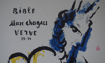Marc Chagall Vintage Print - Original Lithograph 1959