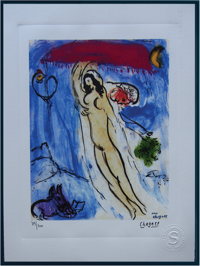 Marc Chagall - Hand Pressed Print
