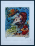 Marc Chagall - Hand Pressed Print