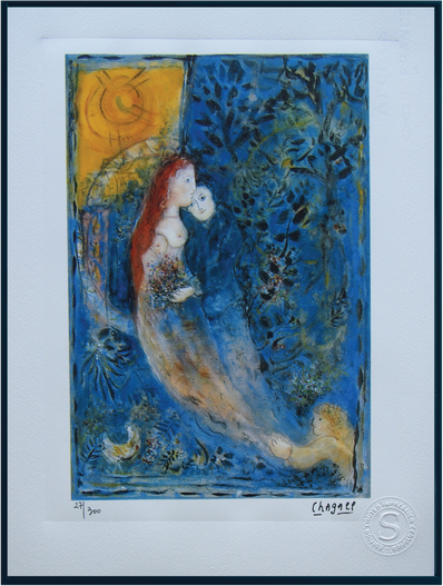 Marc Chagall - Hand Pressed Print