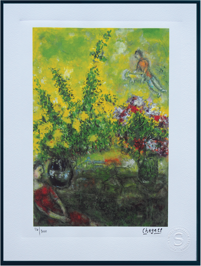 Marc Chagall - Hand Pressed Print