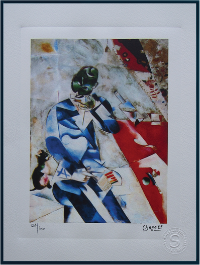 Marc Chagall - Hand Pressed Print