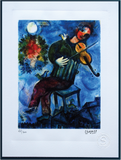 Marc Chagall - Hand Pressed Print