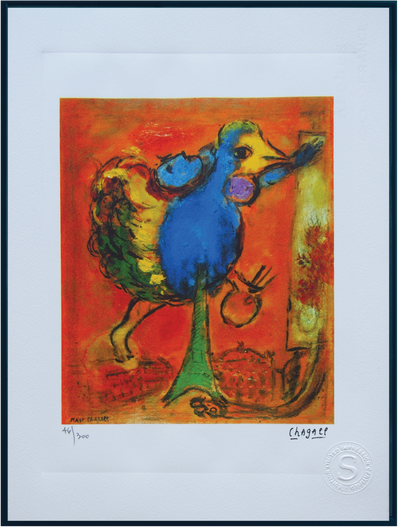 Marc Chagall - Hand Pressed Print