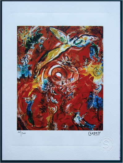 Marc Chagall - Hand Pressed Print