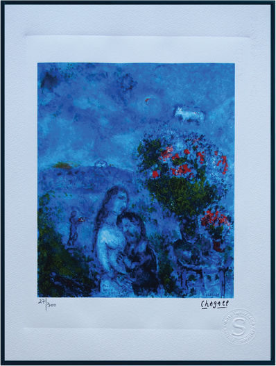 Marc Chagall - Hand Pressed Print