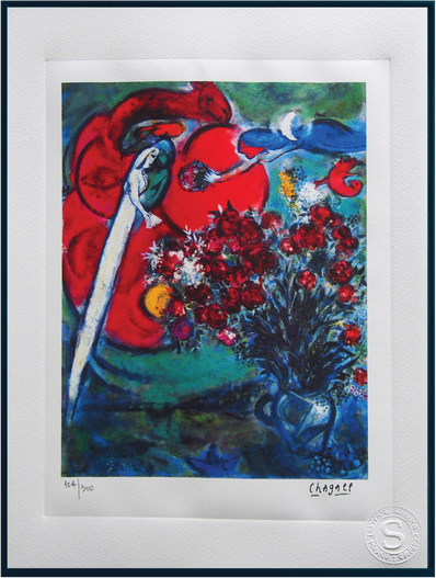 Marc Chagall - Hand Pressed Print