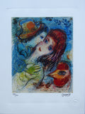 Marc Chagall - Hand Pressed Print