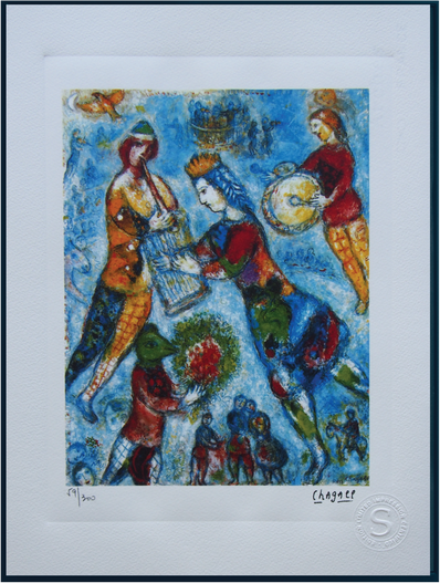 Marc Chagall - Hand Pressed Print