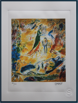 Marc Chagall - Hand Pressed Print